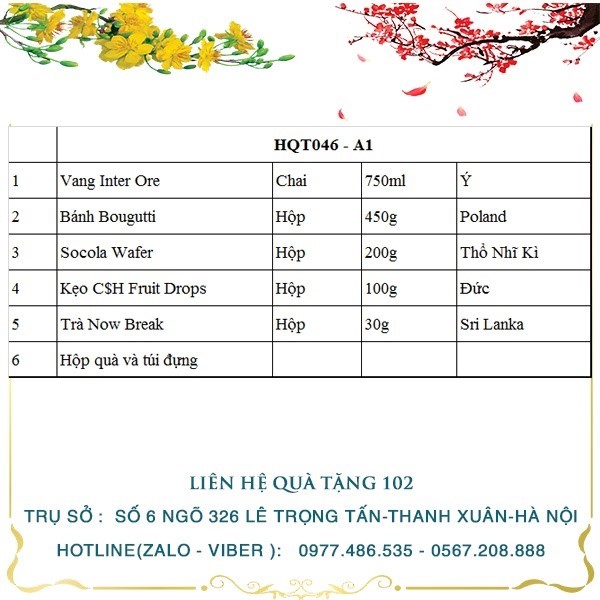 Hộp Quà Tết HQT046