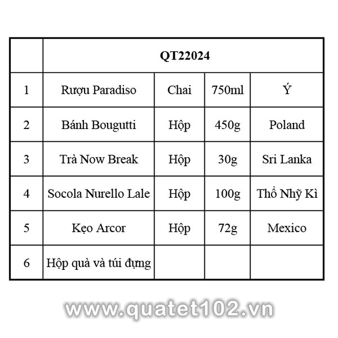 Hộp quà tết QT024