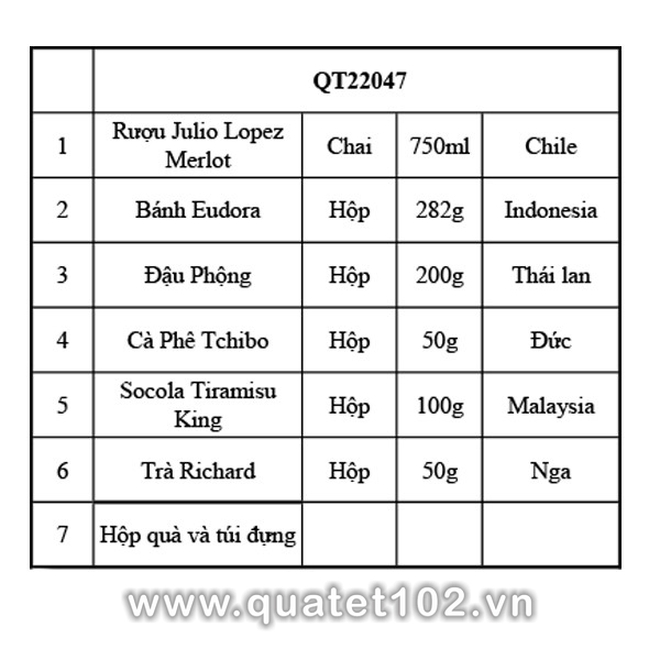 Hộp quà tết QT047