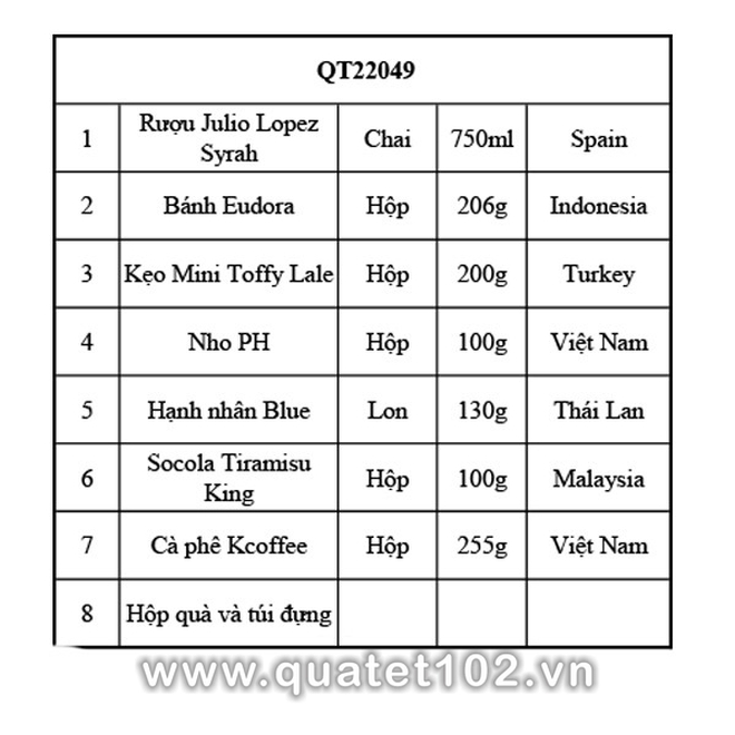 Hộp quà tết QT049