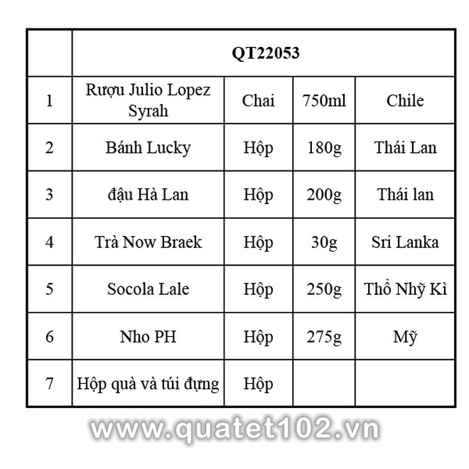 Hộp quà tết QT053