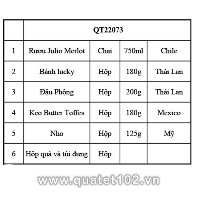 Hộp quà tết QT073