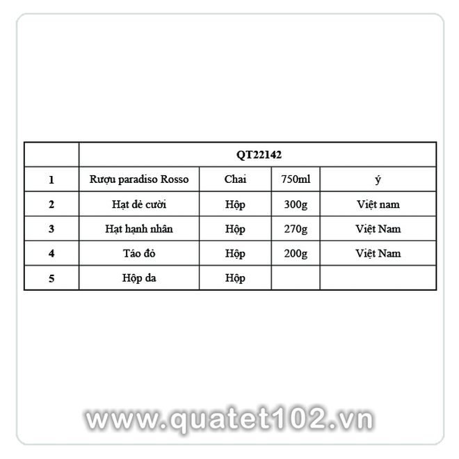 Hộp quà tết 2025 QT142