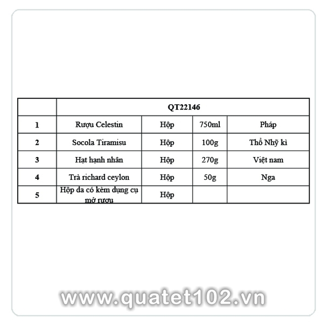 Hộp quà tết 2025 QT146