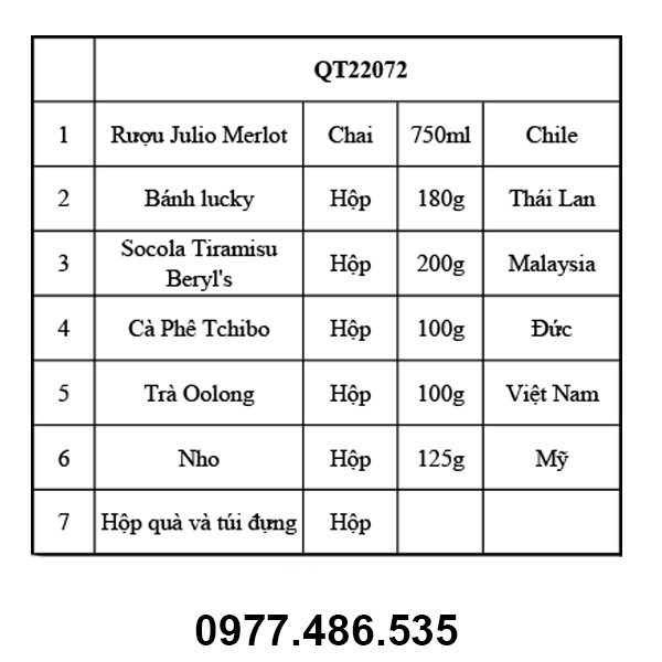 Hộp quà tết QT22072