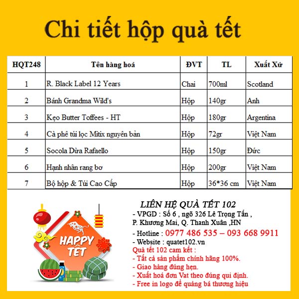 Hộp Quà Tết QT248